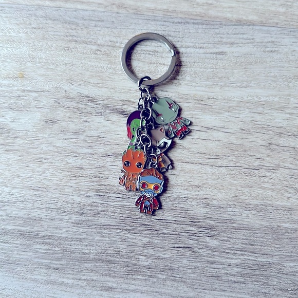 Guardians of the galaxy keychain silver - Picture 2 of 2